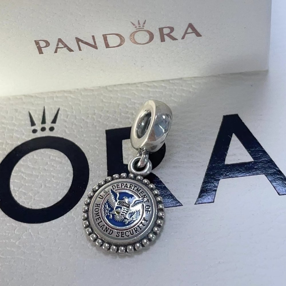 Pandora U.S. Department of Homeland security Micro chapter Charm
